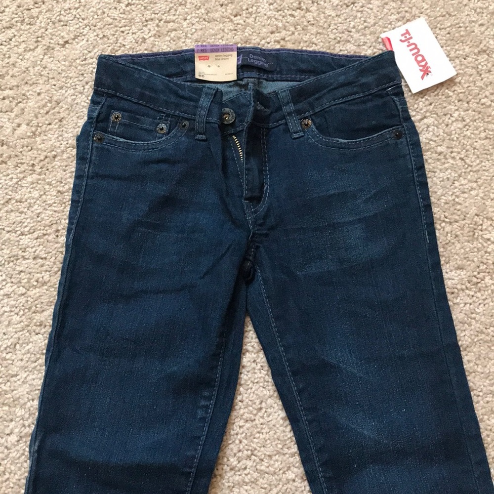 Denim legging NWT